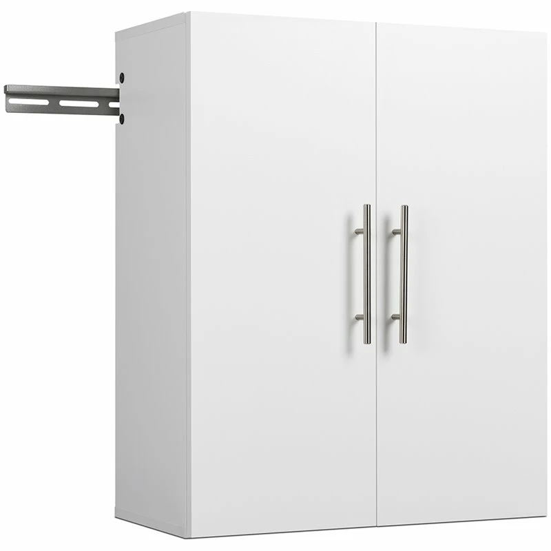 Buy ๐ Pemberly Row Contemporary 24" Wall Mounted Garage Cabinet In White ๐ 1 Buy ๐ Pemberly Row Contemporary 24" Wall Mounted Garage Cabinet In White ๐