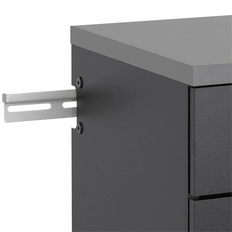 Flash Sale ๐ฅ Pemberly Row Transitional 3 Drawer Wooden Base Garage Storage Cabinet In Black ๐ฅฐ 7 Flash Sale ๐ฅ Pemberly Row Transitional 3 Drawer Wooden Base Garage Storage Cabinet In Black ๐ฅฐ - Image 7