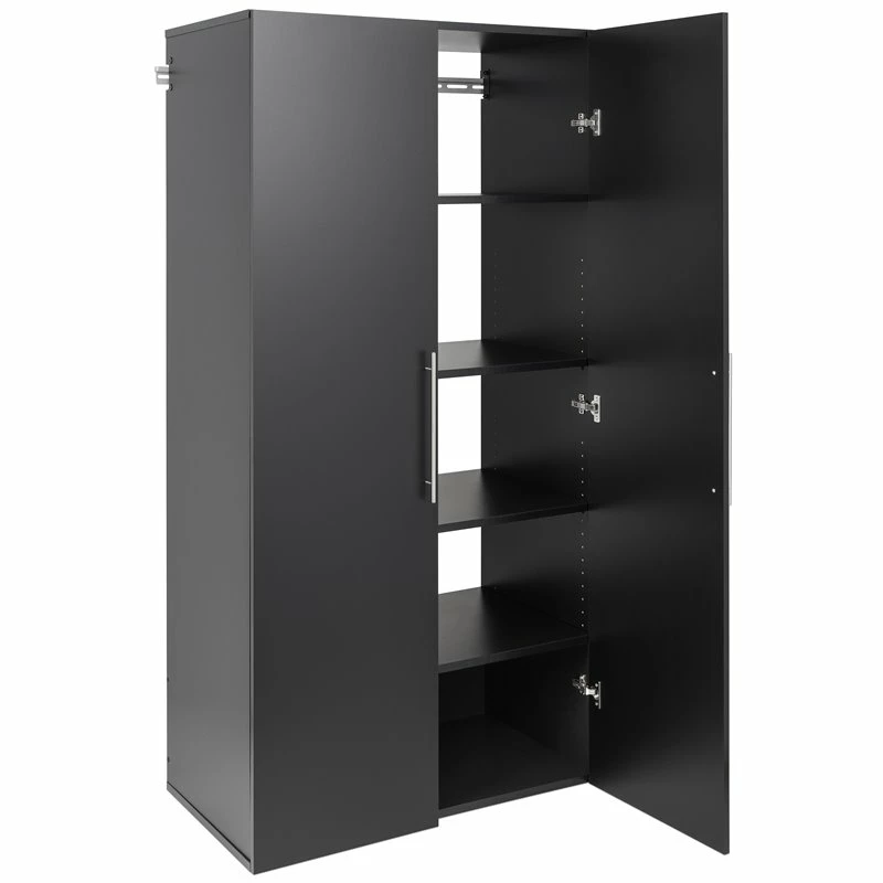New ๐ Pemberly Row Transitional 36" Large Wooden Garage Storage Cabinet In Black ๐ฏ 2 New ๐ Pemberly Row Transitional 36" Large Wooden Garage Storage Cabinet In Black ๐ฏ - Image 2
