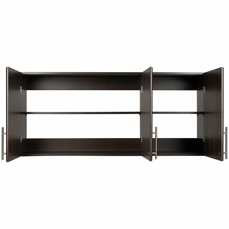 Cheapest ❤️ Pemberly Row Contemporary 54" Wall Mounted Garage Cabinet In Espresso ✨ 3 Cheapest ❤️ Pemberly Row Contemporary 54" Wall Mounted Garage Cabinet In Espresso ✨ - Image 3