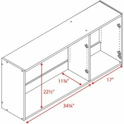 Cheapest ❤️ Pemberly Row Contemporary 54" Wall Mounted Garage Cabinet In Espresso ✨ 11 Cheapest ❤️ Pemberly Row Contemporary 54" Wall Mounted Garage Cabinet In Espresso ✨ -Guest Chairs Sales 2452080 5 L