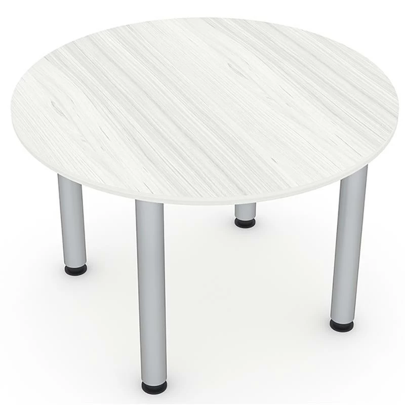 Wholesale ๐ Skutchi Designs Inc 4 Person Round Conference Table Post Legs Harmony Series 46" White Cypress ๐ 1 Wholesale ๐ Skutchi Designs Inc 4 Person Round Conference Table Post Legs Harmony Series 46" White Cypress ๐