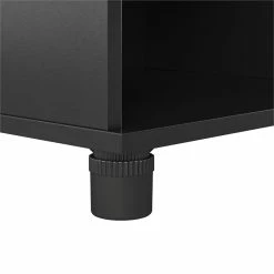 Budget 💯 Pemberly Row Transitional 16" Utility Storage Cabinet In Black 😀 -Guest Chairs Sales 2468820 10 L