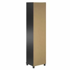 Budget 💯 Pemberly Row Transitional 16" Utility Storage Cabinet In Black 😀 -Guest Chairs Sales 2468820 11 L