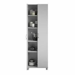 Cheap ๐ฏ Pemberly Row Transitional 24" Utility Storage Cabinet In Dove Gray โญ 17 Cheap ๐ฏ Pemberly Row Transitional 24" Utility Storage Cabinet In Dove Gray โญ -Guest Chairs Sales 2468831 8 L