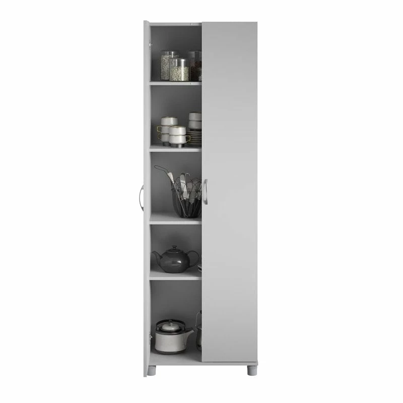 Cheap ๐ฏ Pemberly Row Transitional 24" Utility Storage Cabinet In Dove Gray โญ 9 Cheap ๐ฏ Pemberly Row Transitional 24" Utility Storage Cabinet In Dove Gray โญ - Image 9