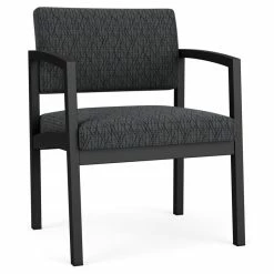 Best Pirce π Lesro Lenox Steel Fabric Oversize Guest Chair In Black/Adler Nocturnal β¨