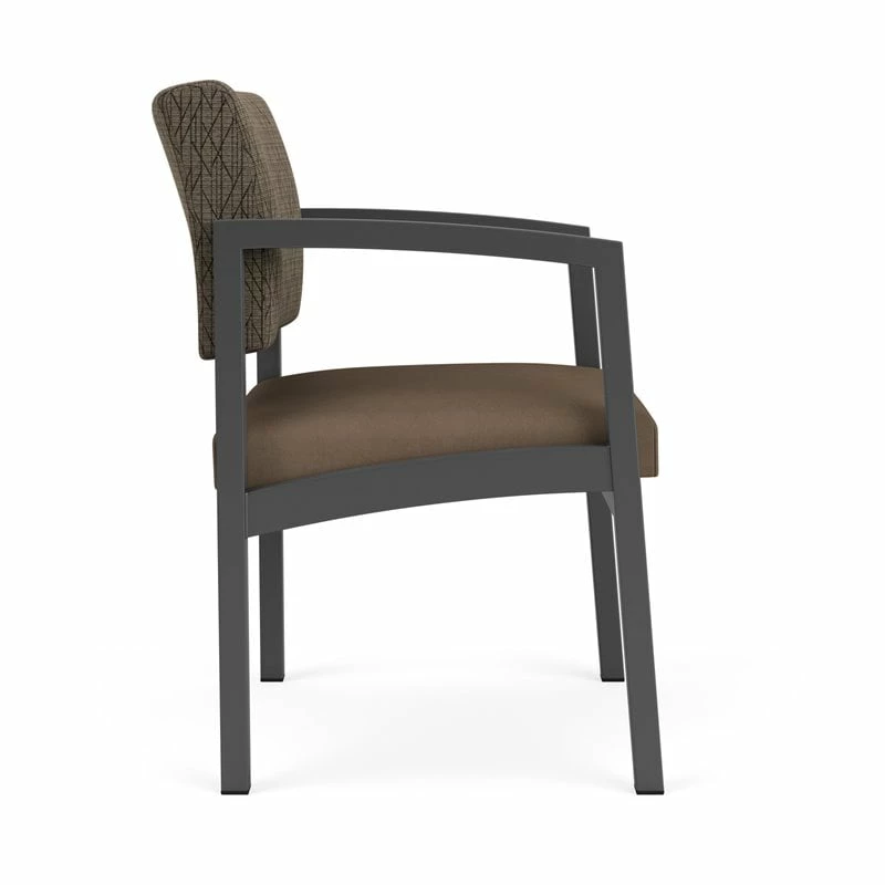 Best Pirce ๐ Lesro Lenox Steel Fabric Guest Chair - Charcoal/Adler Peppercorn/Castillo Quarry ๐ฅฐ 2 Best Pirce ๐ Lesro Lenox Steel Fabric Guest Chair - Charcoal/Adler Peppercorn/Castillo Quarry ๐ฅฐ - Image 2