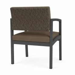 Budget 😉 Lesro Lenox Steel Oversize Chair In Charcoal/Adler Peppercorn/Castillo Quarry 💯 -Guest Chairs Sales 2473255 2 L