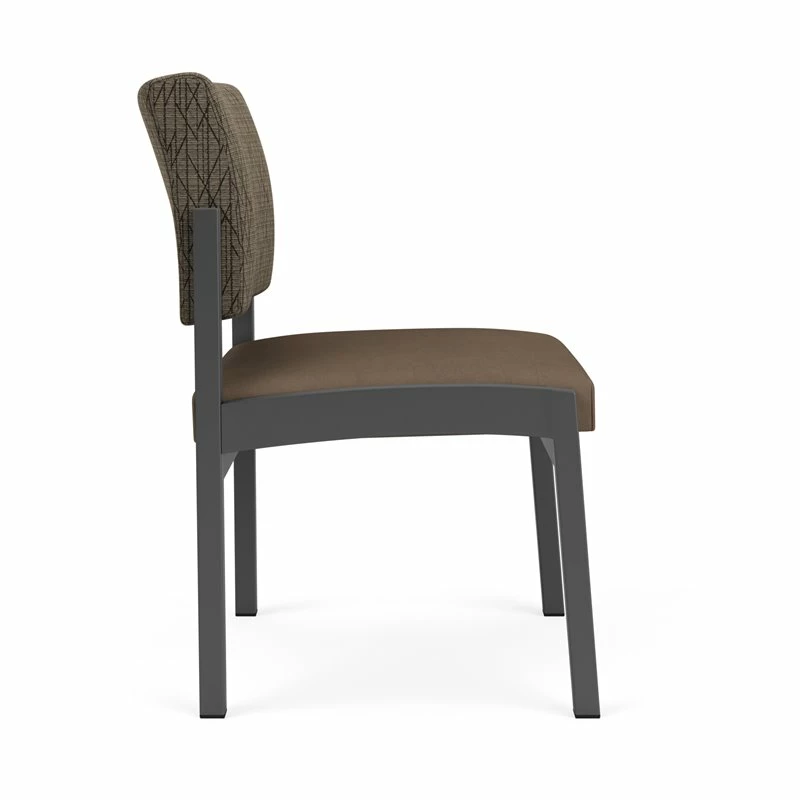 Best Pirce โจ Lesro Lenox Steel Armless Guest Chair -Charcoal/Adler Peppercorn/Castillo Quarry ๐ 2 Best Pirce โจ Lesro Lenox Steel Armless Guest Chair -Charcoal/Adler Peppercorn/Castillo Quarry ๐ - Image 2