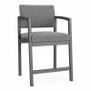 Best deal 😍 Lesro Lenox Steel Modern Fabric Hip Chair In Charcoal/Adler Gray Flannel 😀