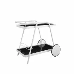 Cheapest π COSCO Novogratz Poolside Collection Barbie Outdoor Bar Cart In White β¨