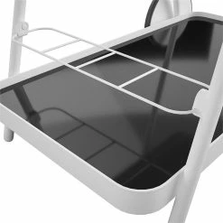 Cheapest ๐ COSCO Novogratz Poolside Collection Barbie Outdoor Bar Cart In White โจ 24 Cheapest ๐ COSCO Novogratz Poolside Collection Barbie Outdoor Bar Cart In White โจ -Guest Chairs Sales 2474083 11 L