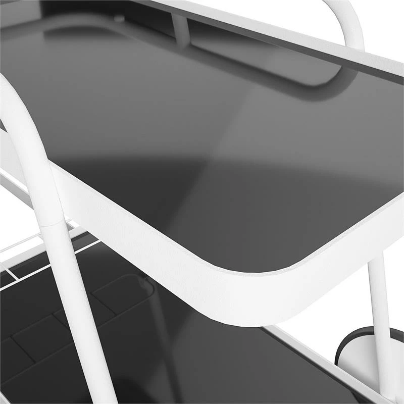 Cheapest ๐ COSCO Novogratz Poolside Collection Barbie Outdoor Bar Cart In White โจ 8 Cheapest ๐ COSCO Novogratz Poolside Collection Barbie Outdoor Bar Cart In White โจ - Image 8