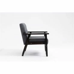 Brand new ๐ Lilola Home Bahamas Dark Gray Espresso Solid Wood Linen Fabric Modern Chair ๐ 9 Brand new ๐ Lilola Home Bahamas Dark Gray Espresso Solid Wood Linen Fabric Modern Chair ๐ -Guest Chairs Sales 2474333 3 L