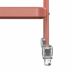 Flash Sale 👍 COSCO 2 Tier Metal Serving Cart In Coral 🔔 -Guest Chairs Sales 2474465 6 L