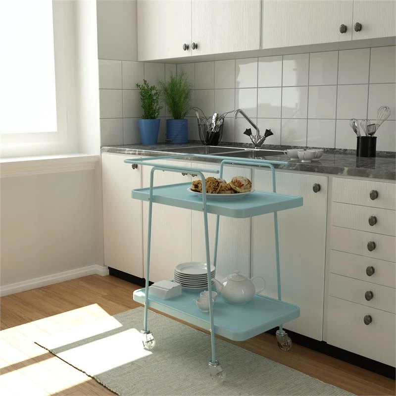 Buy β¨ COSCO 2 Tier Serving Cart In Blue π 4 Buy β¨ COSCO 2 Tier Serving Cart In Blue π - Image 4