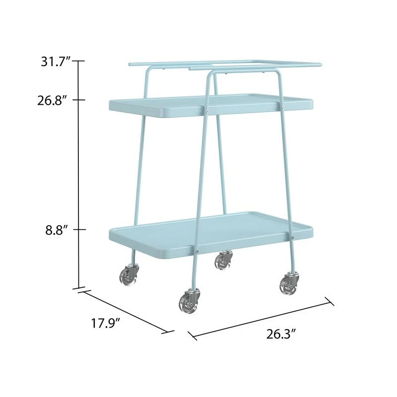 Buy β¨ COSCO 2 Tier Serving Cart In Blue π 6 Buy β¨ COSCO 2 Tier Serving Cart In Blue π - Image 6