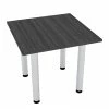 Discount 👏 Skutchi Designs Inc 34 Small Square Conference Table Post Legs Engineered Wood Asian Night 🎁