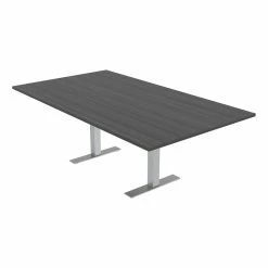 Brand new 🥰 Skutchi Designs Inc 8 Person Rectangular Conference Table T-Legs Harmony Series 7 Foot Asian Night 🌟