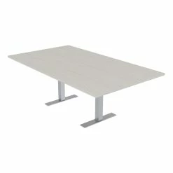 Cheap ✨ Skutchi Designs Inc 8 Person Rectangular Conference Table T-Legs Harmony Series 7 Foot Sea Salt 😍
