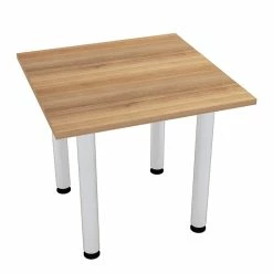 Buy 🔥 Skutchi Designs Inc 34 Small Square Conference Table Post Legs Engineered Wood Driftwood 😀