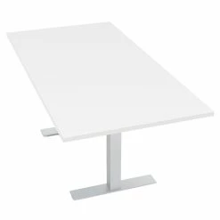 Best Pirce ๐ Skutchi Designs Inc 36X72 Rectangular Conference Table 6 Person Laminate Top T-Feet White ๐