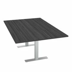 Best Sale โ Skutchi Designs Inc 6 Person Wide Rectangular Conference Table 48X72 Metal T-Bases Asian Night ๐