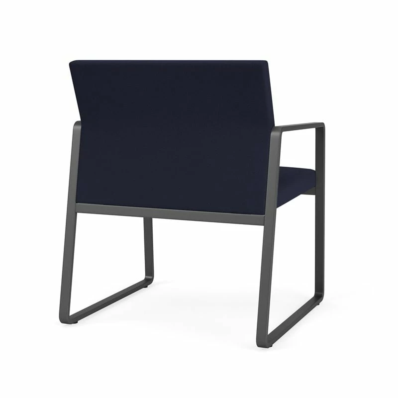 Best Pirce ๐ Lesro Gansett Modern Fabric Oversize Guest Chair In Charcoal/Open House Navy ๐ 3 Best Pirce ๐ Lesro Gansett Modern Fabric Oversize Guest Chair In Charcoal/Open House Navy ๐ - Image 3