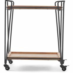 Top 10 🌟 ClickDecor Cooper Bar Cart Black ❤️ -Guest Chairs Sales 2500822 6 L