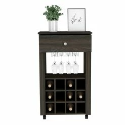 Deals π Tuhome Furniture TUHOME Memphis Bar Cart - Espresso Engineered Wood - For Living Room π― 11 Deals π Tuhome Furniture TUHOME Memphis Bar Cart - Espresso Engineered Wood - For Living Room π― -Guest Chairs Sales 2501841 7 L
