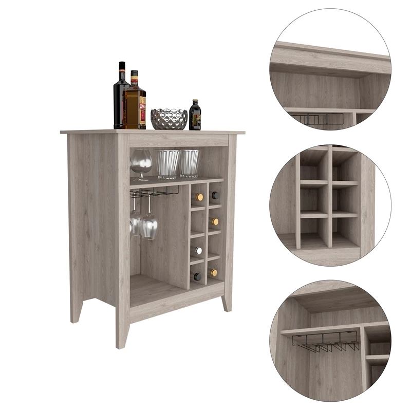 Coupon ๐ FM FURNITURE Future Bar Cabinet For Living Room -Light Gray Engineered Wood ๐ฅ 3 Coupon ๐ FM FURNITURE Future Bar Cabinet For Living Room -Light Gray Engineered Wood ๐ฅ - Image 3