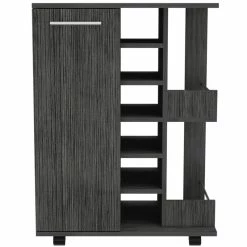 Wholesale 👍 Tuhome Furniture TUHOME Bar Cart With One Cabinet - Ash Engineered Wood - For Living Room 🎉