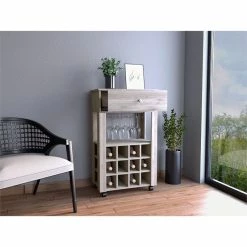 Best deal โญ Tuhome Furniture TUHOME Memphis Bar Cart - Gray Engineered Wood - For Living Room ๐ฏ 9 Best deal โญ Tuhome Furniture TUHOME Memphis Bar Cart - Gray Engineered Wood - For Living Room ๐ฏ -Guest Chairs Sales 2503561 2 L