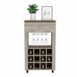Best deal โญ Tuhome Furniture TUHOME Memphis Bar Cart - Gray Engineered Wood - For Living Room ๐ฏ 11 Best deal โญ Tuhome Furniture TUHOME Memphis Bar Cart - Gray Engineered Wood - For Living Room ๐ฏ -Guest Chairs Sales 2503561 4 L