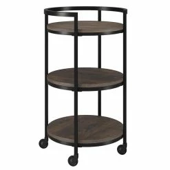 Top 10 π Henn&Hart 21" Alder Brown Metal Bar Cart π₯°