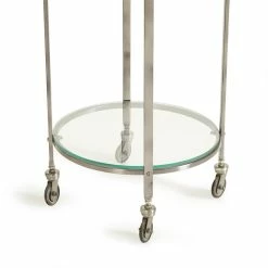 New π Napa Home & Garden Fletcher Stainless Steel And Glass Bar Cart In Dark Gray 𧨠13 New π Napa Home & Garden Fletcher Stainless Steel And Glass Bar Cart In Dark Gray 𧨠-Guest Chairs Sales 2509445 15 L