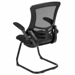 Cheap ⌛ UrbanPro Modern Mesh Sled Office Side Chair In Black 💯 -Guest Chairs Sales 2516994 2 L