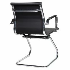 Best reviews of ❤️ Urbanpro Modern Visitor Chrome Chair In Black 😀 -Guest Chairs Sales 2517134 3 L