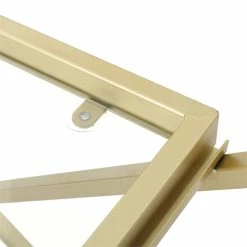 Cheapest ❤️ Noble House Sherianne Iron Bar Cart With Tempered Glass Shelves In Gold 🤩 34 Cheapest ❤️ Noble House Sherianne Iron Bar Cart With Tempered Glass Shelves In Gold 🤩 -Guest Chairs Sales 2525198 6 L