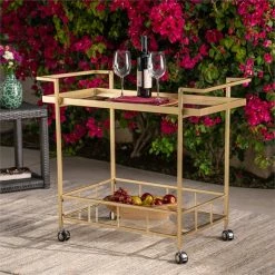 Brand new π₯ Noble House Selby Outdoor Iron And Glass Bar Cart In Gold Finish π 19 Brand new π₯ Noble House Selby Outdoor Iron And Glass Bar Cart In Gold Finish π -Guest Chairs Sales 2525201 12 L