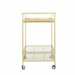 Brand new π₯ Noble House Selby Outdoor Iron And Glass Bar Cart In Gold Finish π 23 Brand new π₯ Noble House Selby Outdoor Iron And Glass Bar Cart In Gold Finish π -Guest Chairs Sales 2525201 3 L