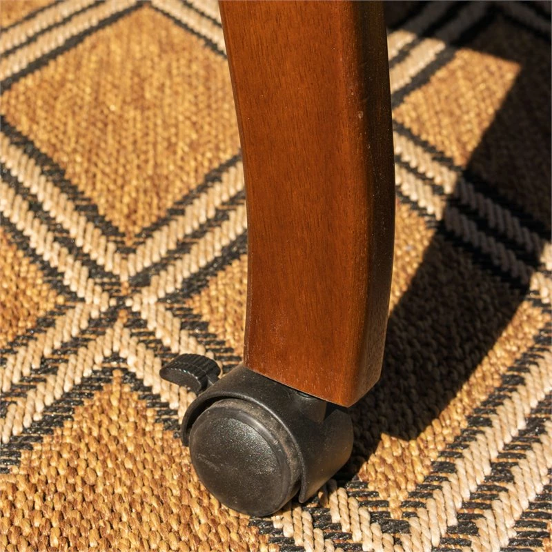 New โ Noble House Verdes Modern Acacia Wood Outdoor Bar Cart In Rich Mahogany ๐คฉ 5 New โ Noble House Verdes Modern Acacia Wood Outdoor Bar Cart In Rich Mahogany ๐คฉ - Image 5