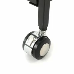 Buy 👍 Noble House Sherianne Iron Bar Cart With Tempered Glass Shelves In Black ✔️ -Guest Chairs Sales 2525291 7 L