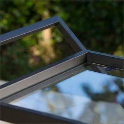 Best deal ✔️ Noble House Annika Iron Outdoor Bar Cart With Tempered Glass Shelves In Black ⭐ -Guest Chairs Sales 2526527 3 L