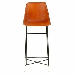 Top 10 🌟 Benzara Bar Chair Leatherette Upholstery And Tubular Frame Tan Brown & Black ✨ -Guest Chairs Sales 2526971 2 L