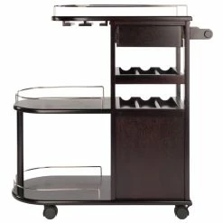Deals π Winsome Entertainment Cart In Espresso Beechwood π€© 20 Deals π Winsome Entertainment Cart In Espresso Beechwood π€© -Guest Chairs Sales 25312 24 L