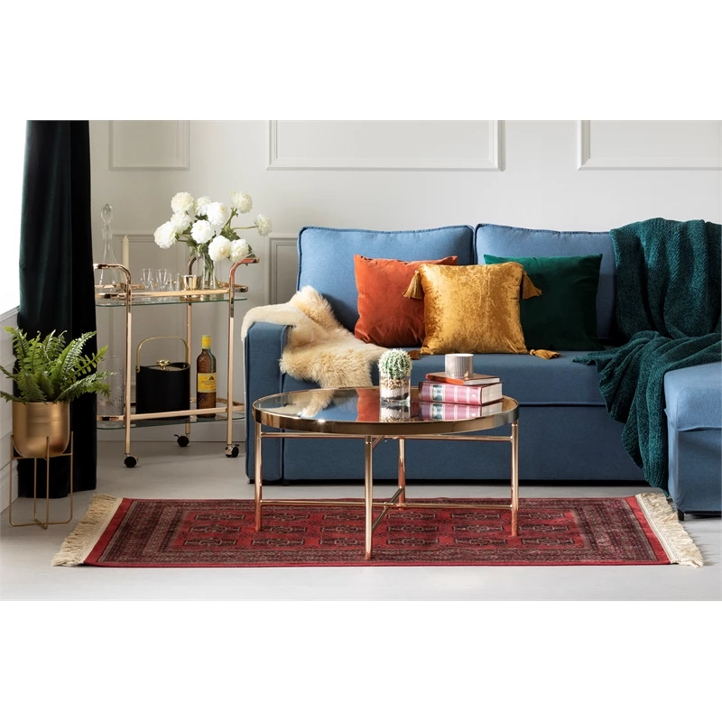 Flash Sale ๐ Mid-century Glam Bar Cart Maliza Gold South Shore ๐ 3 Flash Sale ๐ Mid-century Glam Bar Cart Maliza Gold South Shore ๐ - Image 3