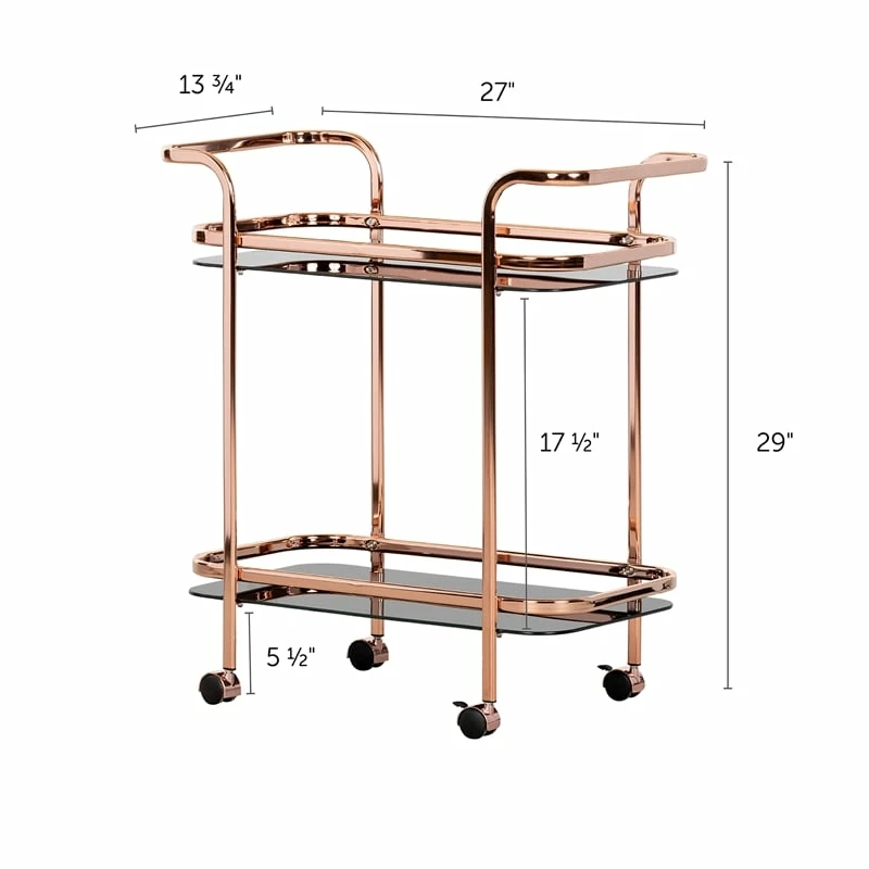 Wholesale π Mid-century Glam Bar Cart Maliza South Shore π 5 Wholesale π Mid-century Glam Bar Cart Maliza South Shore π - Image 5