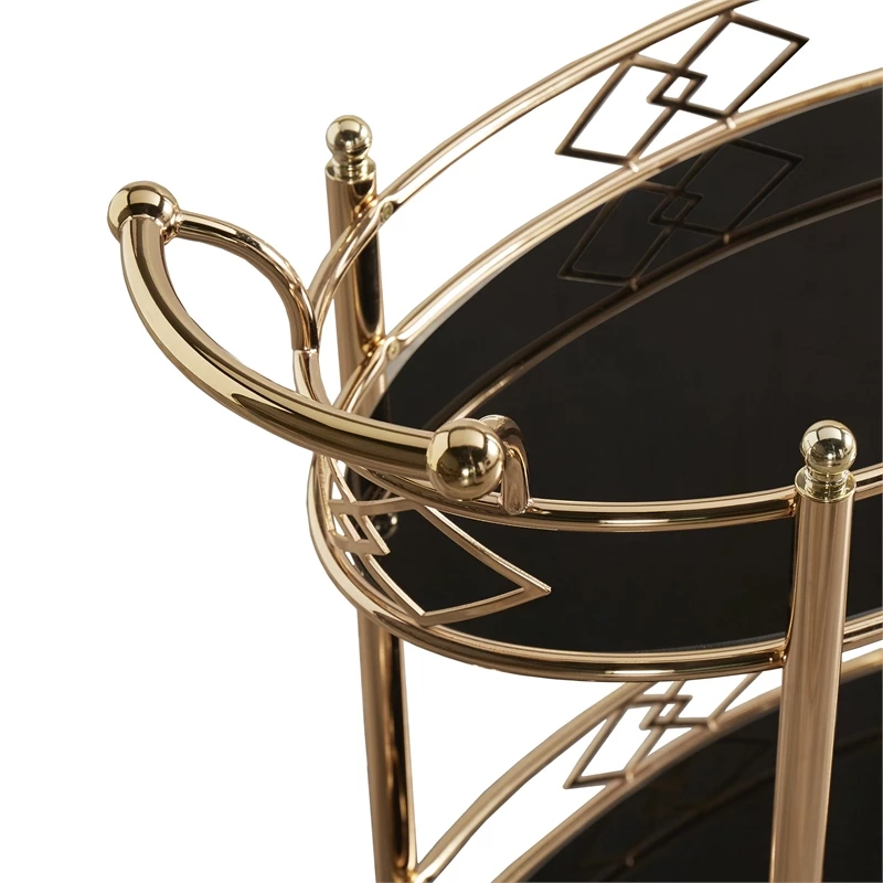 Best reviews of โญ INSPIRE Q Contemporary Metal & Glass Bar Cart Rose Gold/Black ๐ 4 Best reviews of โญ INSPIRE Q Contemporary Metal & Glass Bar Cart Rose Gold/Black ๐ - Image 4